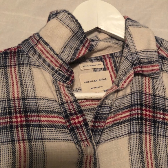 american eagle boyfriend flannel - Picture 3 of 4